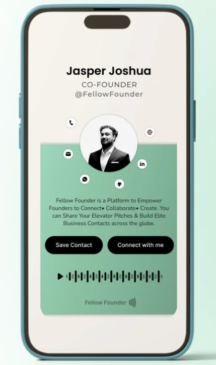 Fellow Founder app screenshot